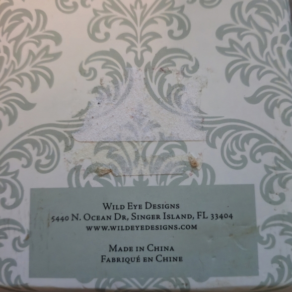 Wild Eye Designs New Cake Pie Server With Blue Gray Bead Handle and Swirls - Picture 3 of 8